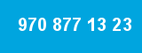 970 877 13 23 970 877 13 23